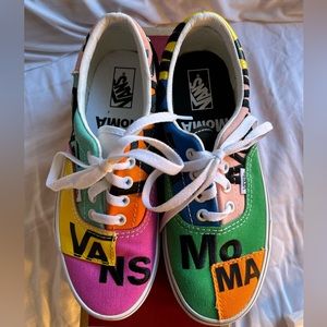 Vans x MoMA Limited Edition Patchwork Era w7/m5.5. In box; only worn once.